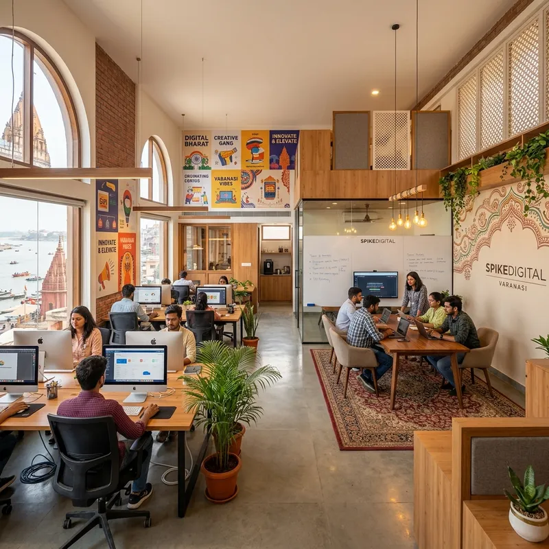 Digi Banaras digital marketing agency office in Varanasi India