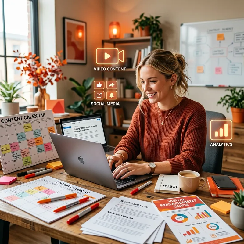 Content creation for social media campaigns by best digital marketing agency in Varanasi