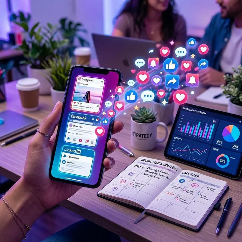 Social media marketing services by best digital marketing agency in Varanasi - Digi Banaras